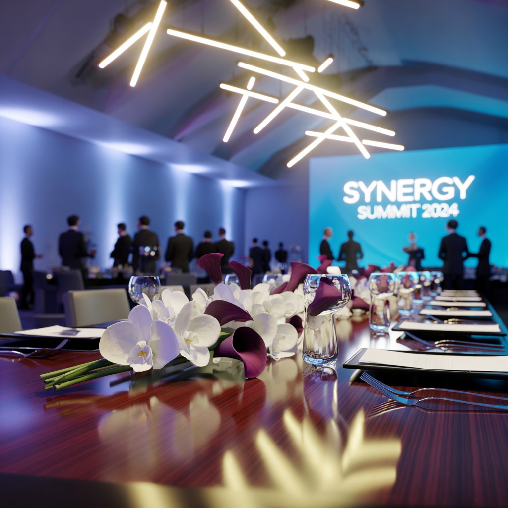 Professional corporate event decoration